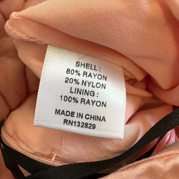 Majorelle Women's Naomi Jumpsuit Strapless Tie Waist Wide Leg Pink Cloud XXS - Picture 11 of 16